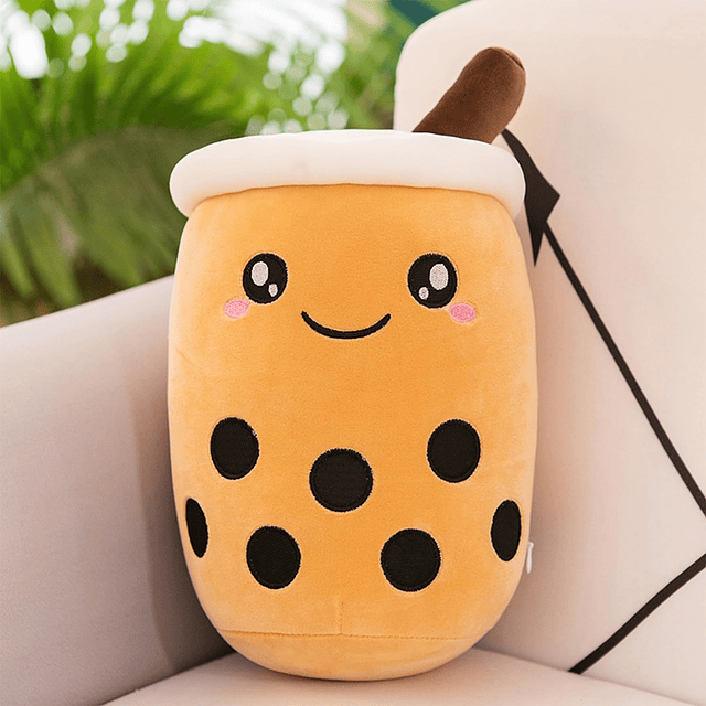 - Almohada de peluche de Boba con diseño de té Bboba, juguet