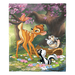 Disney Classics Manta de tacto de seda, 50 x 60 pulgadas, Sw