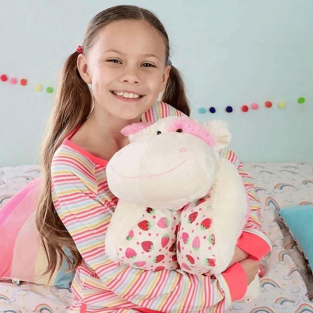 Juguete de peluche con aroma dulce de vaca de fresa