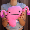 Uterus Plush - Get a Womb - Almohada de útero de felpa suave