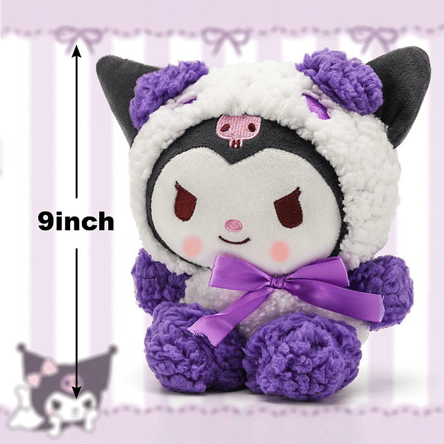 Paquete de 3 muñecas de peluche anime kawaii, linda figura d