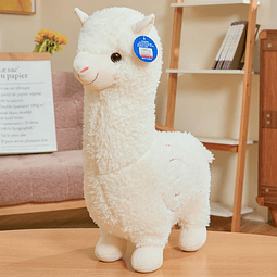 Juguete de peluche de alpaca de 18 pulgadas, animal de peluc