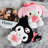 Juguetes de peluche Kawaii con almohada de fresa, muñeca de