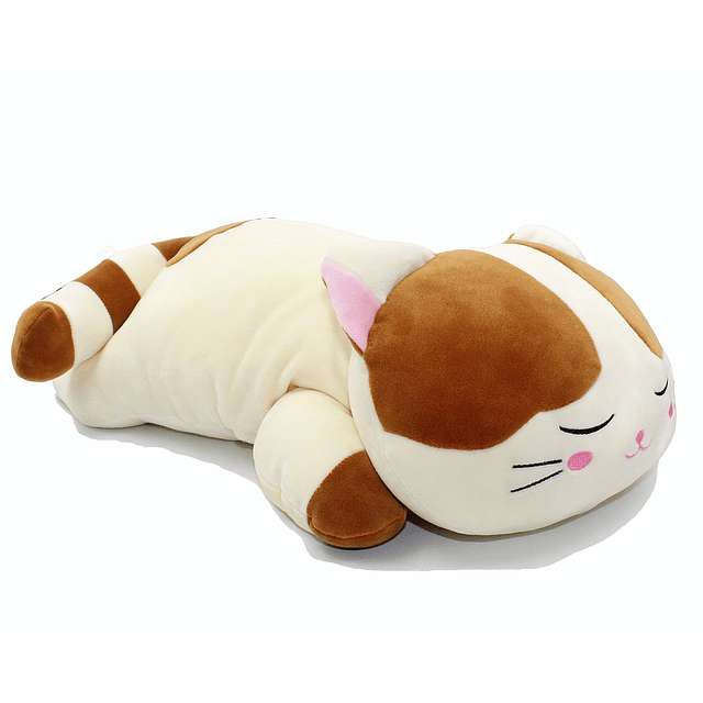 - Almohada grande para abrazar gato muy suave, gatito de pel