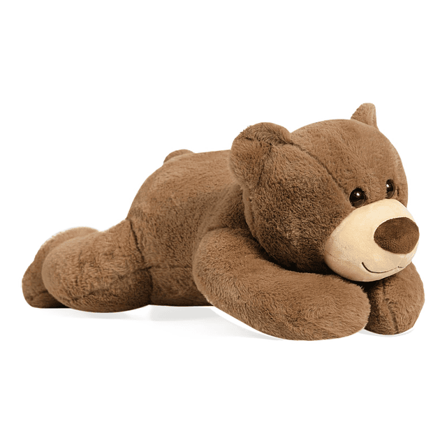 Animales de peluche con peso para adultos, oso pardo, 3,5 li