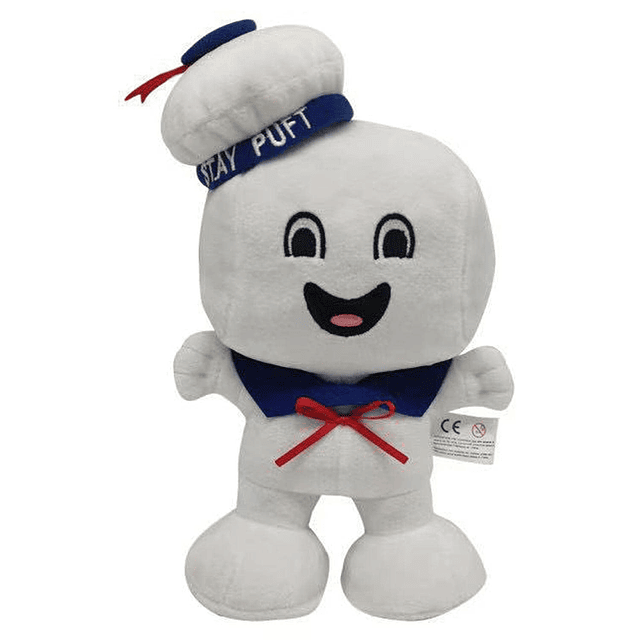 Anime blanco malvavisco muñeco de peluche figura de Cosplay