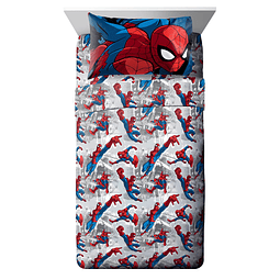 Marvel Spiderman Burst Juego de sábanas completo - Juego de