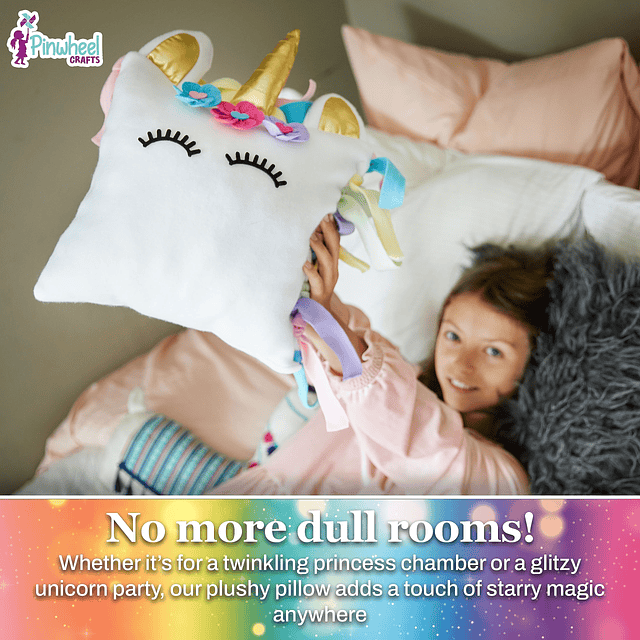 Kit de almohada de unicornio – Kit de manualidades de unicor