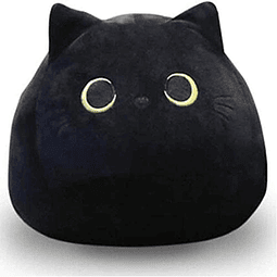 Juguete de Peluche de Gato Negro, Forma de Gato Creativo, Al