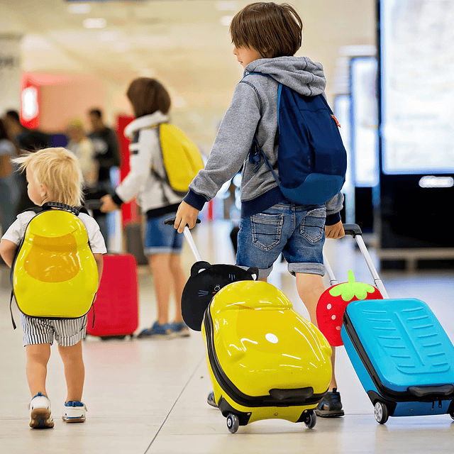 4 Piezas Almohada de Viaje para Niños Lindo Animal Cuello Ca