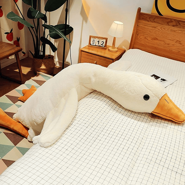 Cisne de peluche, 2.6 libras de animales de peluche con peso