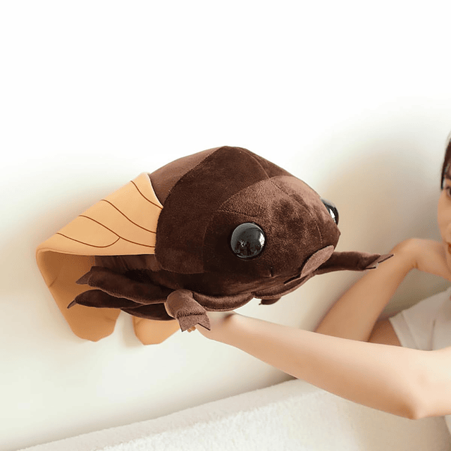 Nuevos juguetes de peluche de insectos similares Cicada Rell