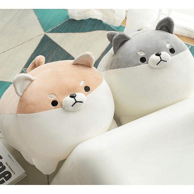 Shiba Inu - Almohada de peluche para perro, lindo Corgi, reg