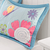 Mi Zone Kids Crazy Daisy Juego de ropa de cama para niñas –