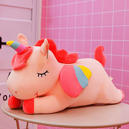 Unicornio Rosa Peluche Unicornio Animal De Peluche Almohada