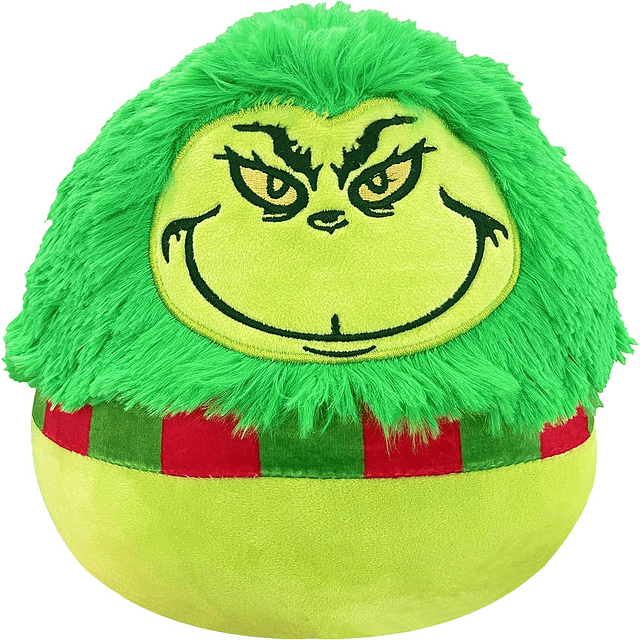 Juguetes de peluche de monstruo verde de Navidad, juguetes d