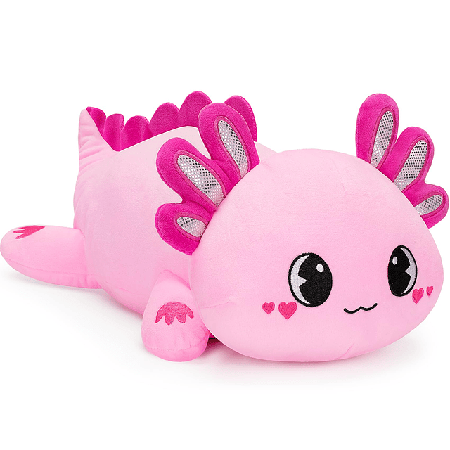 Axolotl Plush, juguete de peluche suave de 13 pulgadas, lind