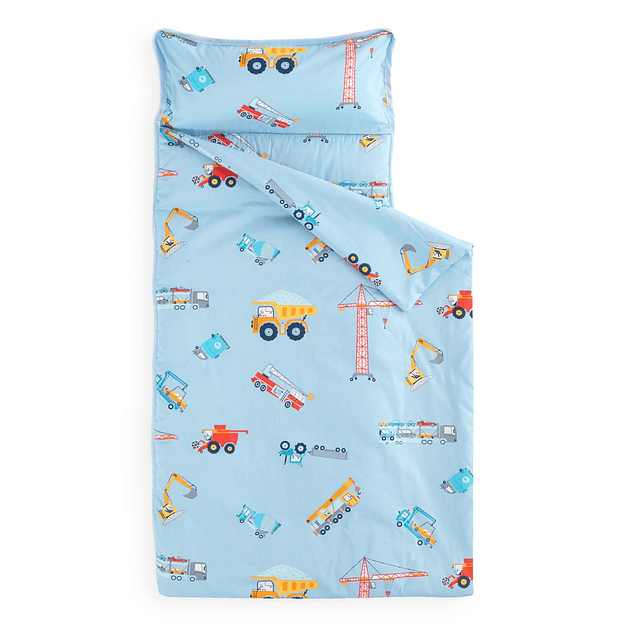 - Tapete para la siesta con almohada extraíble para niños pe