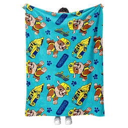 Paw Patrol Manta polar para excavación de escombros, mantas