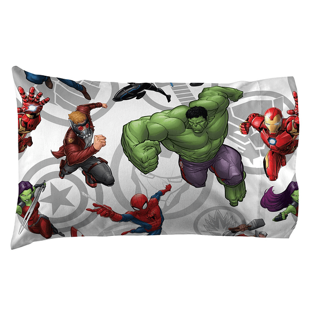 Marvel Avengers Marvel Team Juego de sábanas completo - Ropa