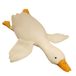 Juguete de almohada de peluche de ganso, almohada de felpa d