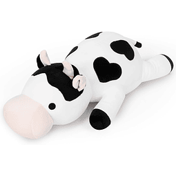 Peluche con peso de vaca lechera, 24 pulgadas, 4.2 libras, s