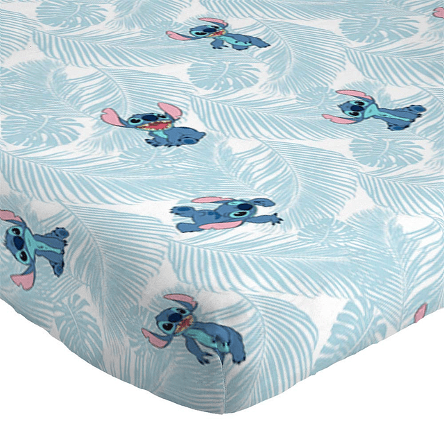 Disney Lilo & Stitch Floral Fun Twin Sheet Set - Juego de 3