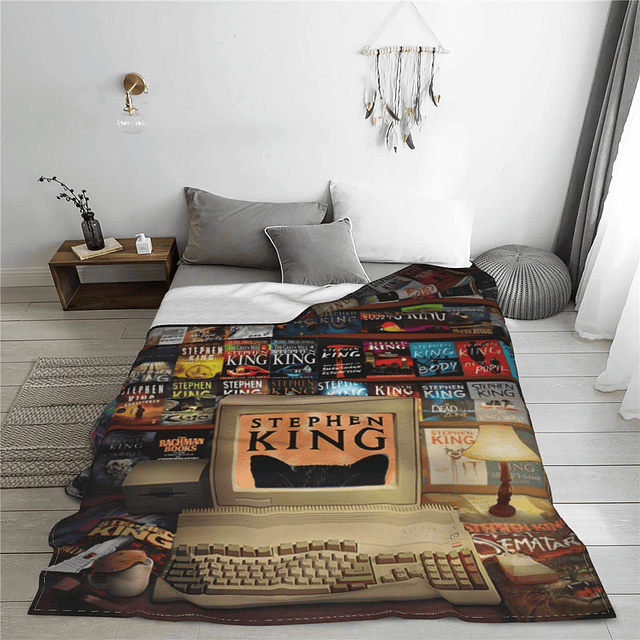 The King Full Collection - Manta de franela para libros de t