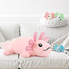 4 piezas de peluche Axolotl con bebés para niñas, almohada d