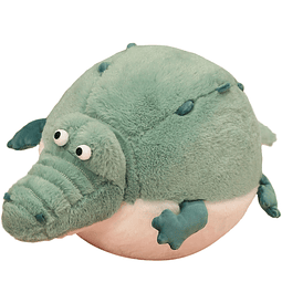 Animal de peluche de cocodrilo de 17.7 pulgadas, divertido j