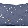 Moon & Stars Juego de sábanas para cama individual, 100% alg