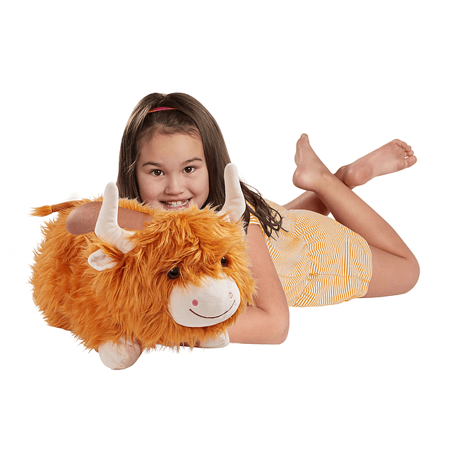 Juguete de peluche de vaca Highland de 18.0 in