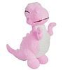 - Almohada de peluche de dinosaurio rosa para niños y niñas