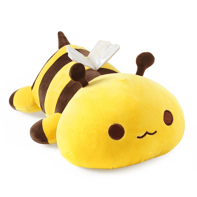 Lindo peluche de abeja, suave peluche de abeja de miel, almo