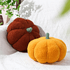 2 piezas de almohada de felpa de calabaza simulada de 11 x 9