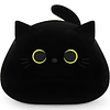 Juguete de peluche de gato negro de comienzo auspicioso, ani