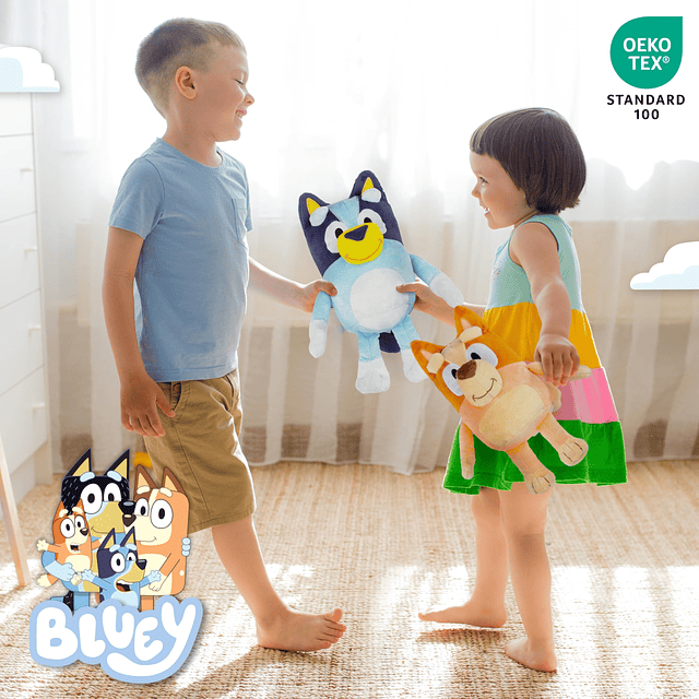 Bluey & Bingo Plush Pillow Buddy Set - Almohadas de personaj