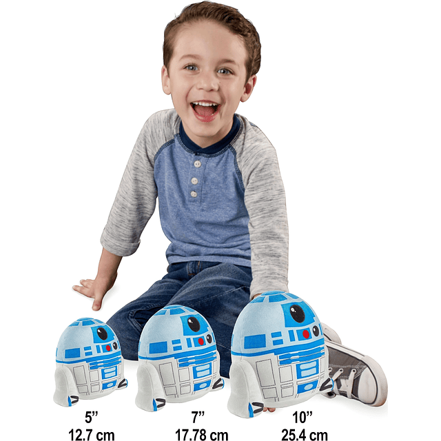 Star Wars Cuutopia Peluche R2-D2 de 10 pulgadas, muñeca de a