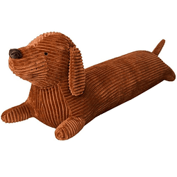 Almohada larga de felpa de perro salchicha de 43 pulgadas, a