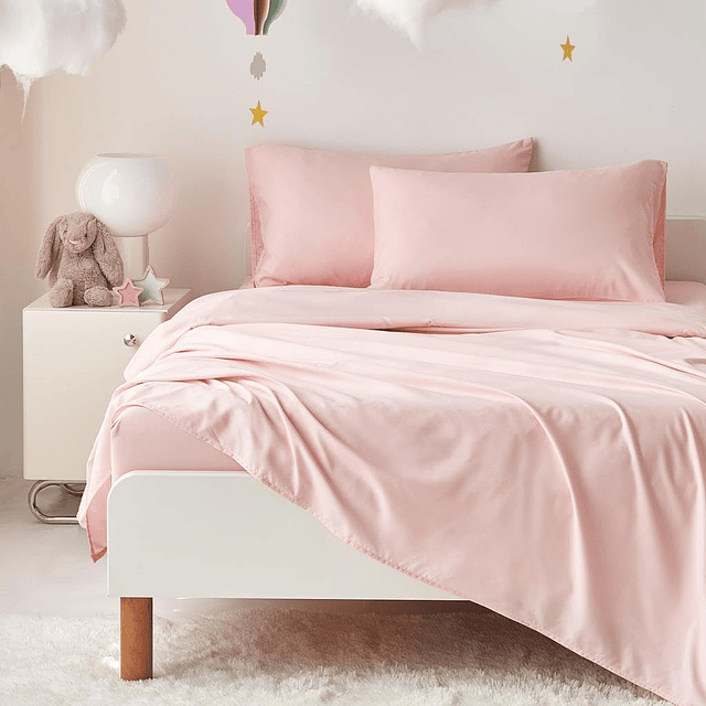 - Juego de cama de arcoíris para niñas, lindo y colorido jue