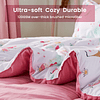 Juego de edredón para cama individual para niños, muy lindo