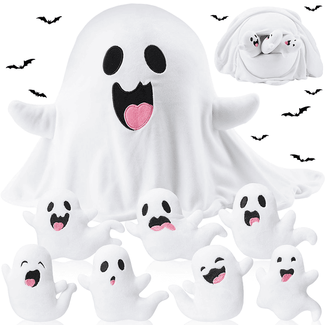 Juguetes de peluche de fantasma de Halloween de 16.0 in, lin