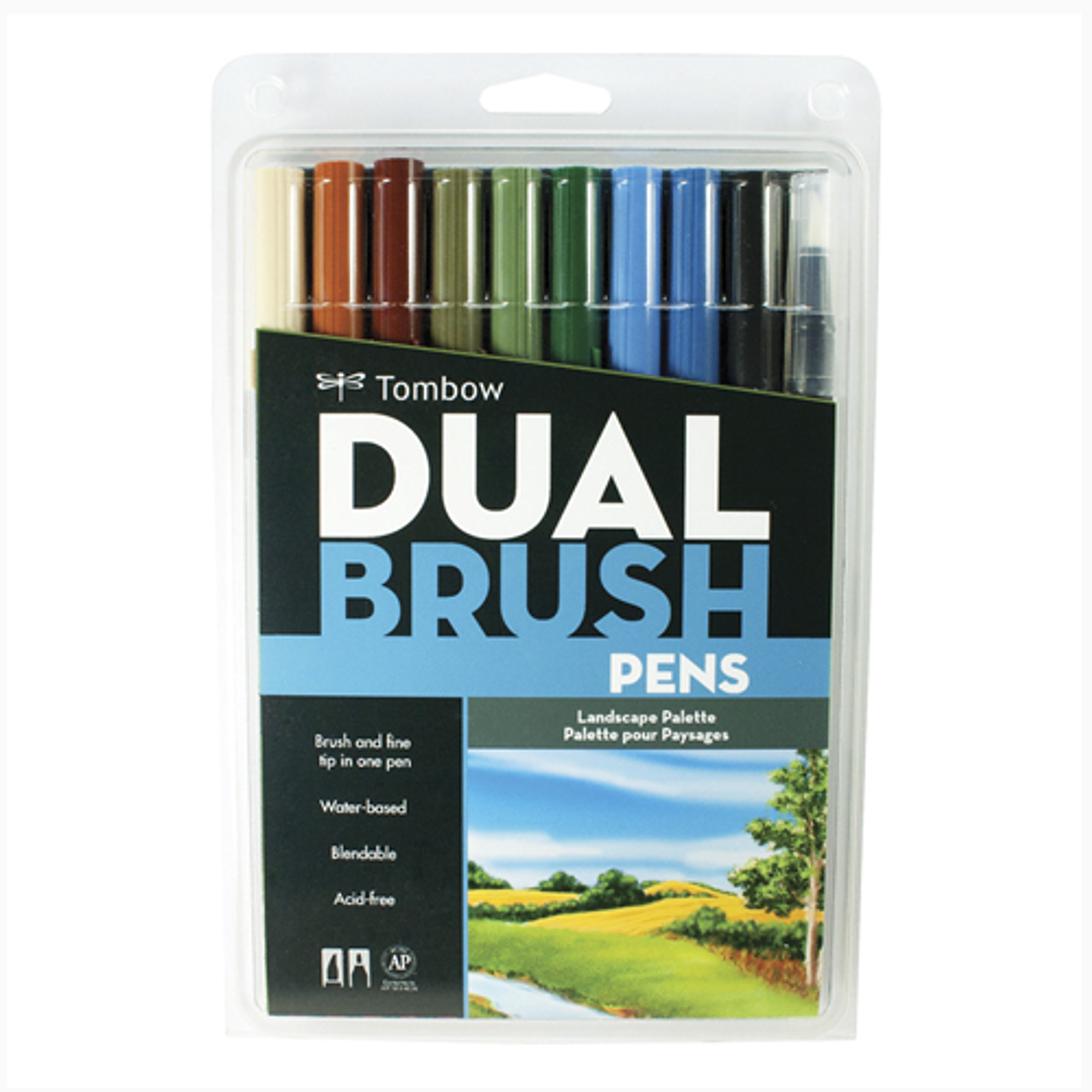 Marcadores Tombow Dual Brush Pen Paisajes 1
