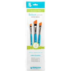 Set Pinceles Select Artiste Mixed Media Princeton #12