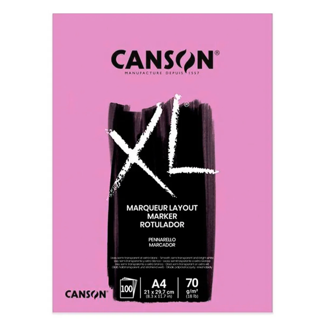 Block para Marcadores Canson Marker A4 70g. 1