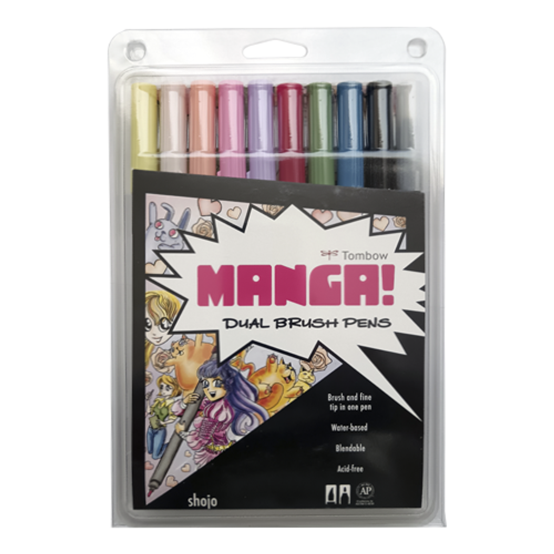 Marcadores Tombow Dual Brush Pen Manga 1