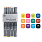 Marcadores Alpha Set 12 Colores Alcohol - Miniatura 2