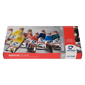 Acrílico Van Gogh Set 10 Colores 40ml