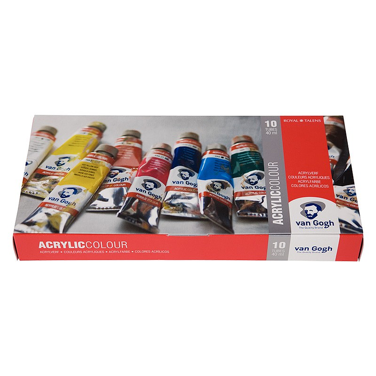 Acrílico Van Gogh Set 10 Colores 40ml 1