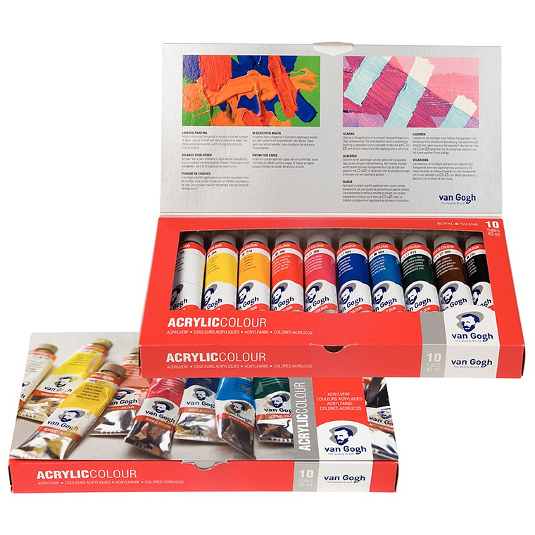 Acrílico Van Gogh Set 10 Colores 40ml 3